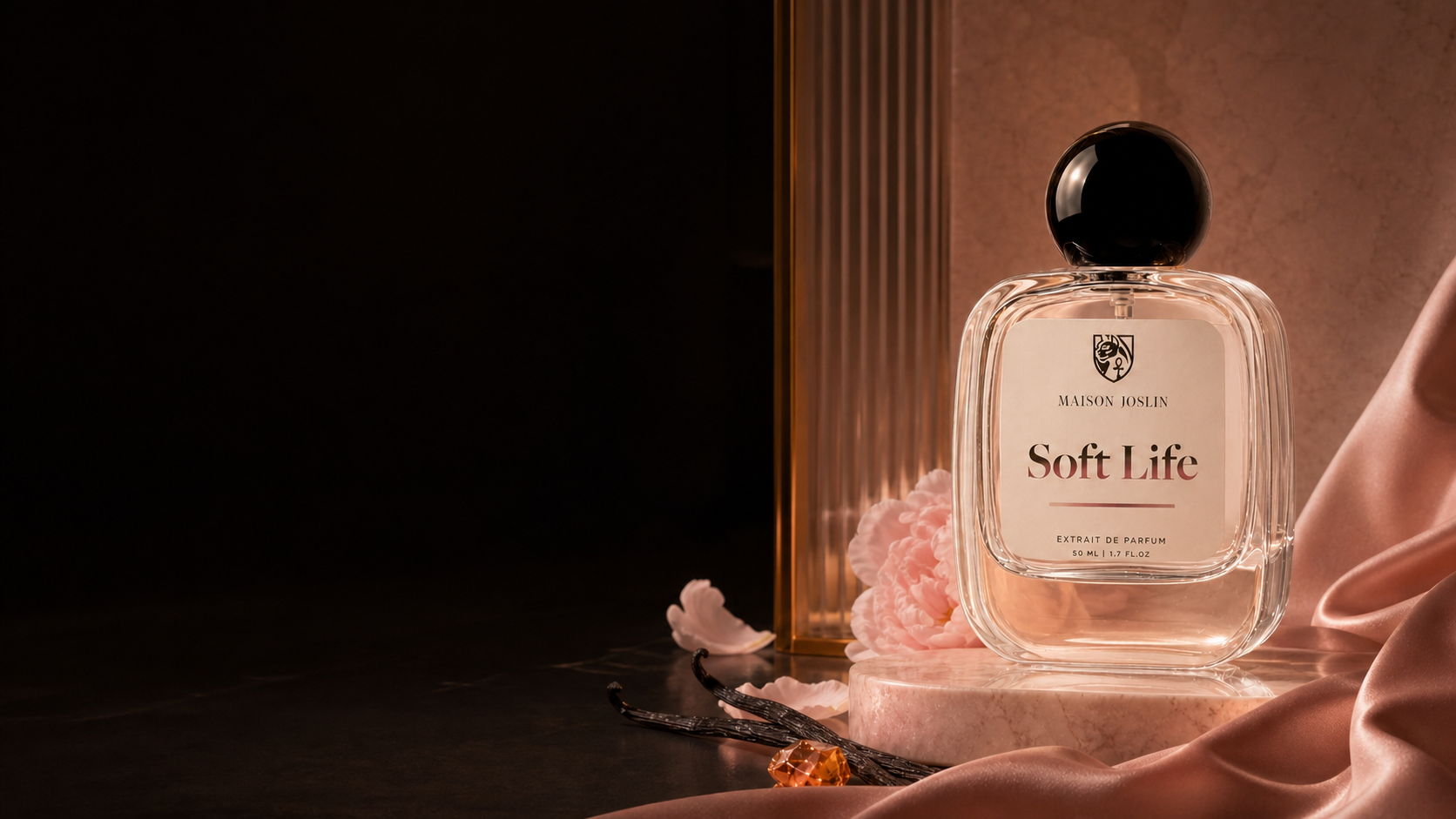 Soft Life extrait in Maison Joslin's warm campaign setting